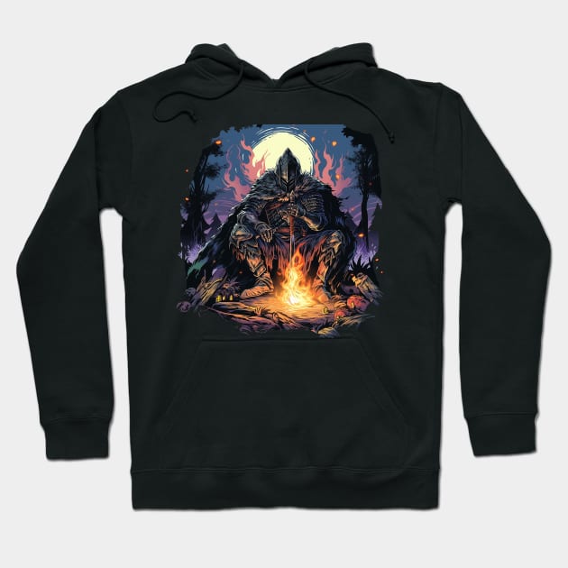 dark soul Hoodie by dorapeterx